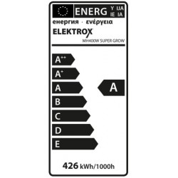 Elektrox 400W MH Grow 