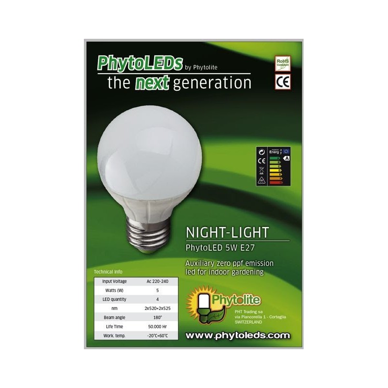 Phytolite LED 5W NIGHT-LIGHT
